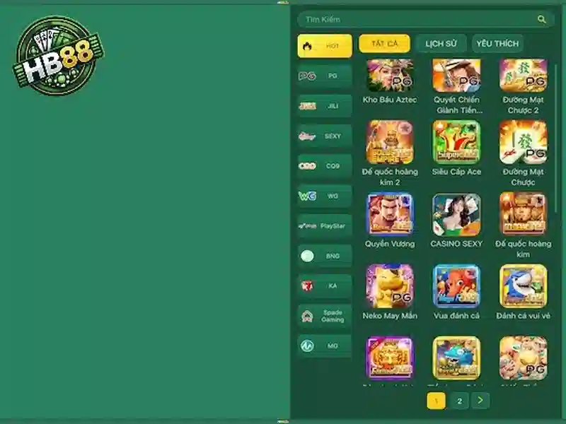 HB88: Tổng quan về nền tảng cá cược và trò chơi trực tuyến