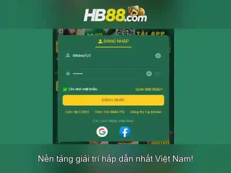 Các sản phẩm và trò chơi có sẵn